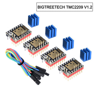 BIGTREETECH TMC2209 V1.2 Stepper Motor Driver TMC2208 UART Driver 2.8A 3D Printer Parts VS TMC2130 TMC5160 For SKR V1.3 mini E3